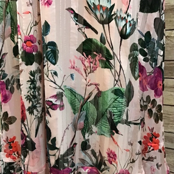 Banana Republic Pink and Green  Midi Sundress - Picture 8 of 9